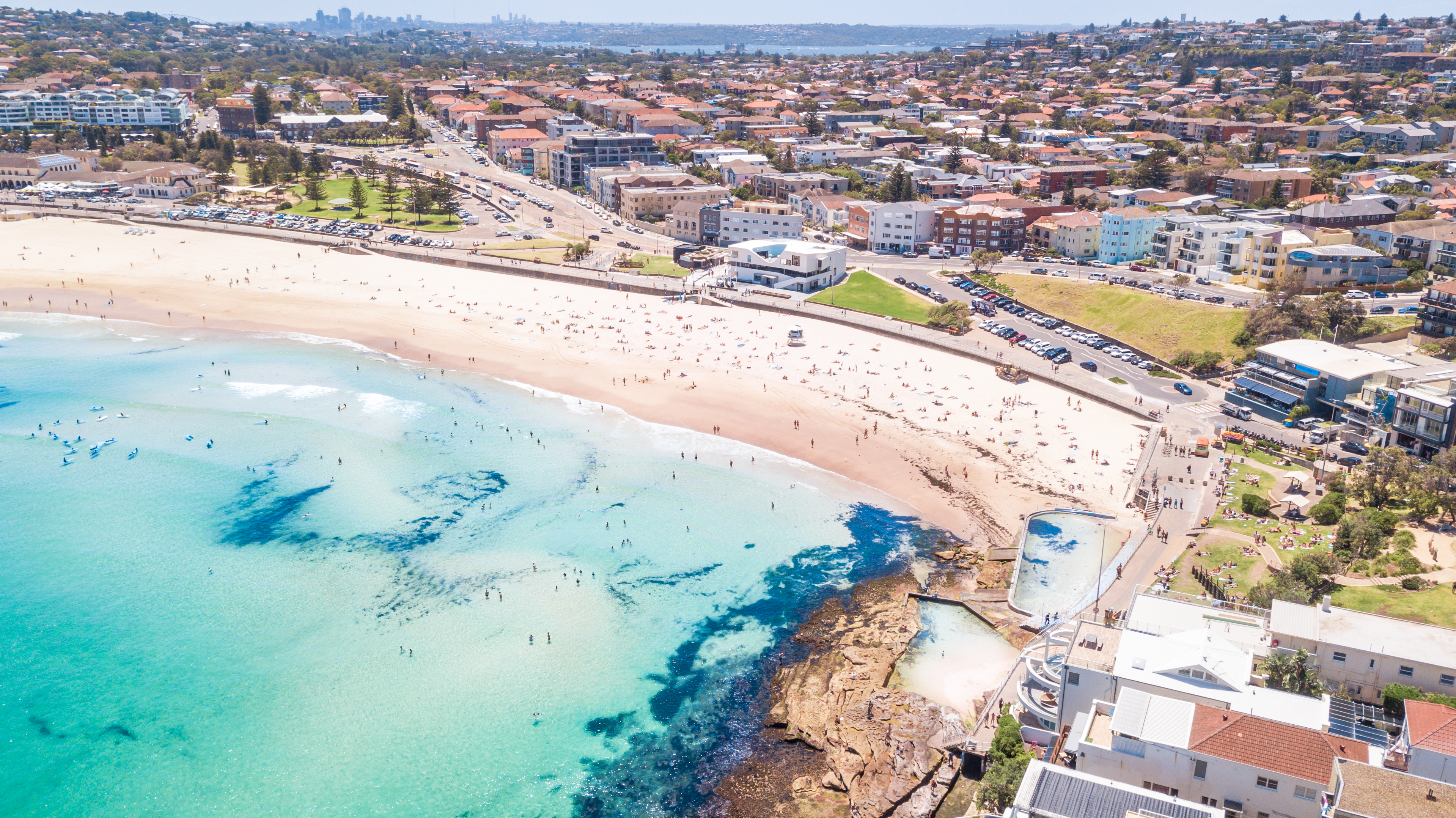 Beach in Australia called Bondi Beach